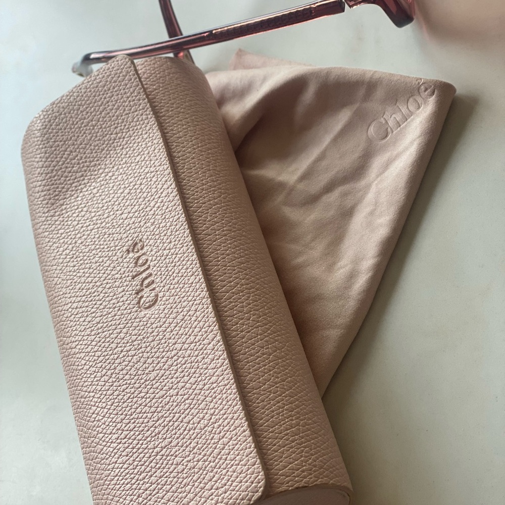 Chloe Pink Sunglasses with Ombré Lens - Picture 8 of 8